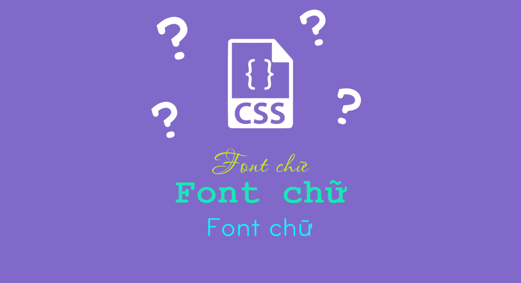 Tất cả về Font trong CSS